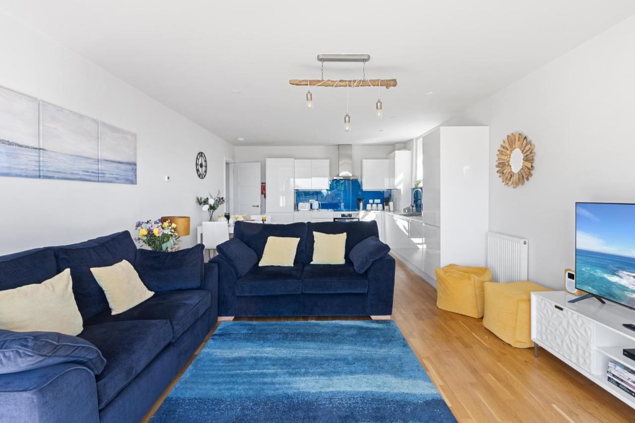 Stunning Coastal Apartment In Maidencombe With Sea Views & Garden Stokeinteignhead Bagian luar foto