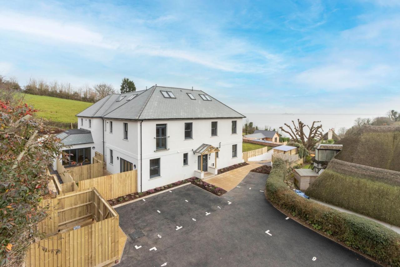 Stunning Coastal Apartment In Maidencombe With Sea Views & Garden Stokeinteignhead Bagian luar foto