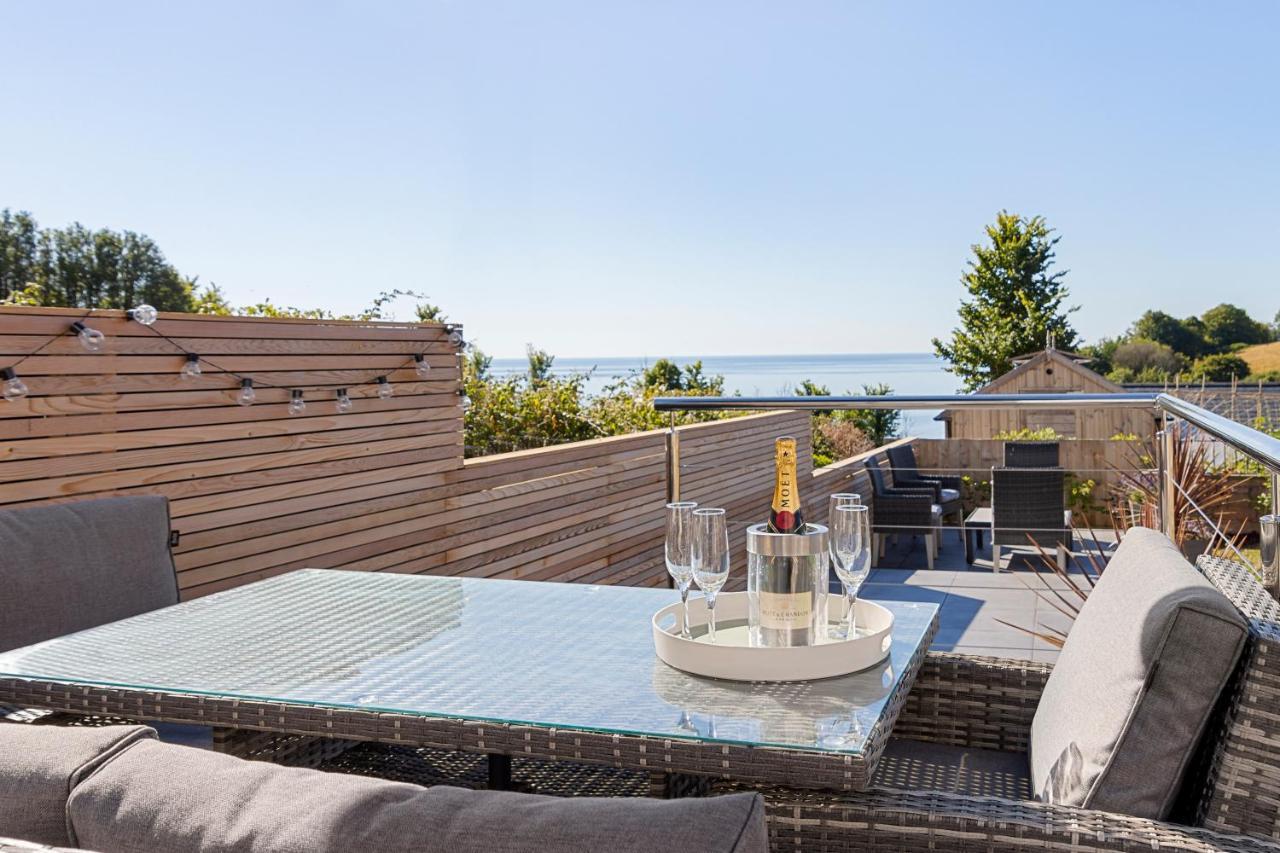 Stunning Coastal Apartment In Maidencombe With Sea Views & Garden Stokeinteignhead Bagian luar foto