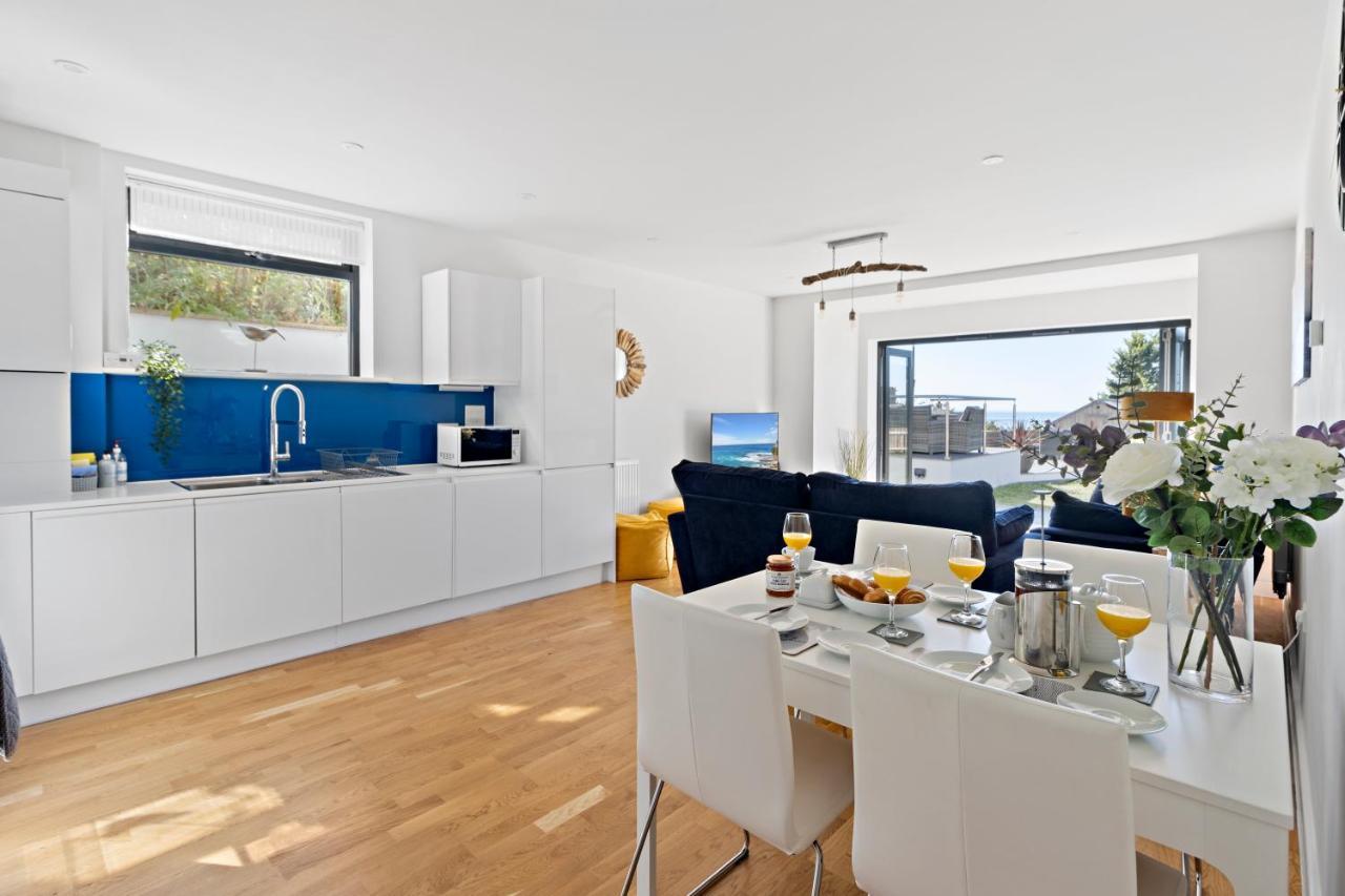 Stunning Coastal Apartment In Maidencombe With Sea Views & Garden Stokeinteignhead Bagian luar foto
