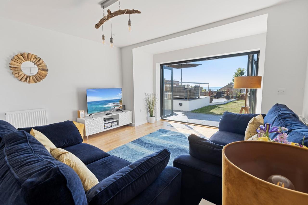 Stunning Coastal Apartment In Maidencombe With Sea Views & Garden Stokeinteignhead Bagian luar foto