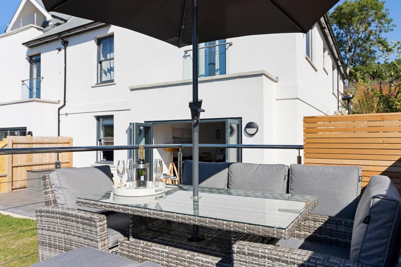Stunning Coastal Apartment In Maidencombe With Sea Views & Garden Stokeinteignhead Bagian luar foto