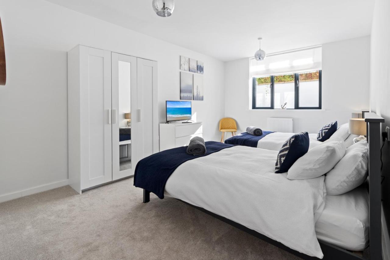 Stunning Coastal Apartment In Maidencombe With Sea Views & Garden Stokeinteignhead Bagian luar foto