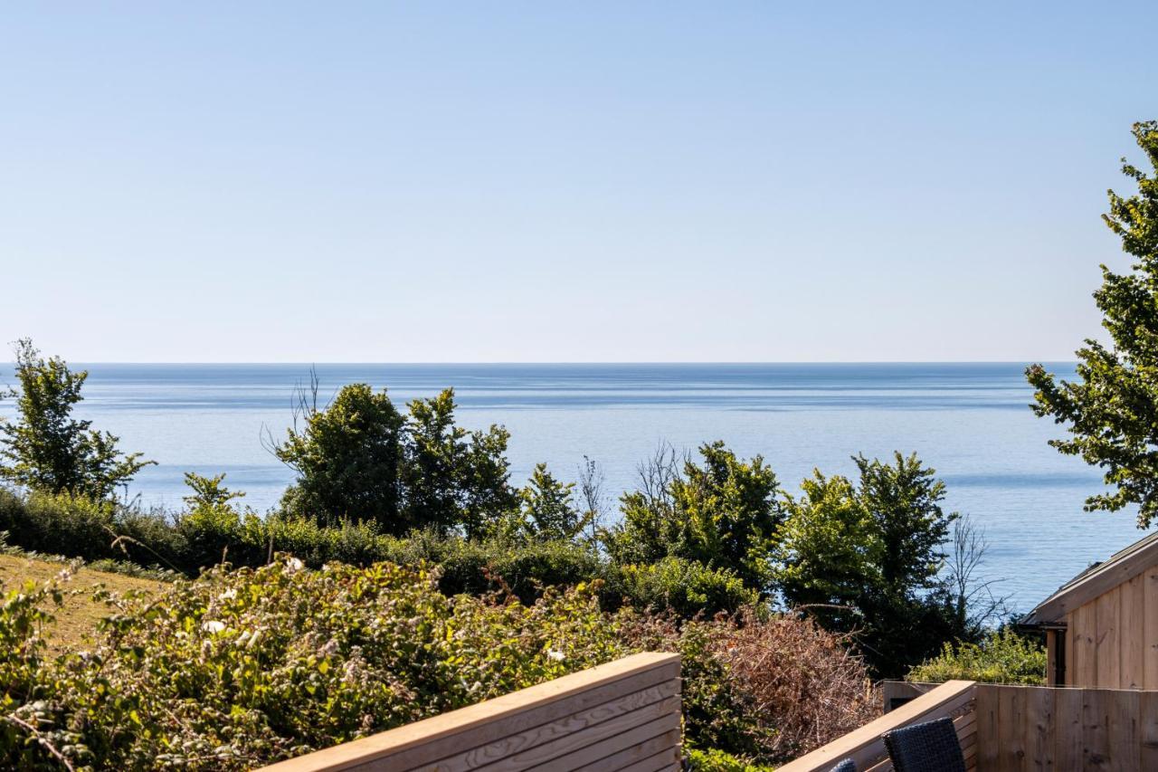 Stunning Coastal Apartment In Maidencombe With Sea Views & Garden Stokeinteignhead Bagian luar foto