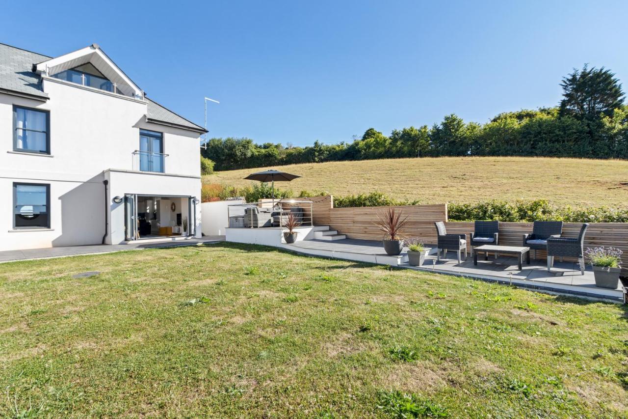 Stunning Coastal Apartment In Maidencombe With Sea Views & Garden Stokeinteignhead Bagian luar foto