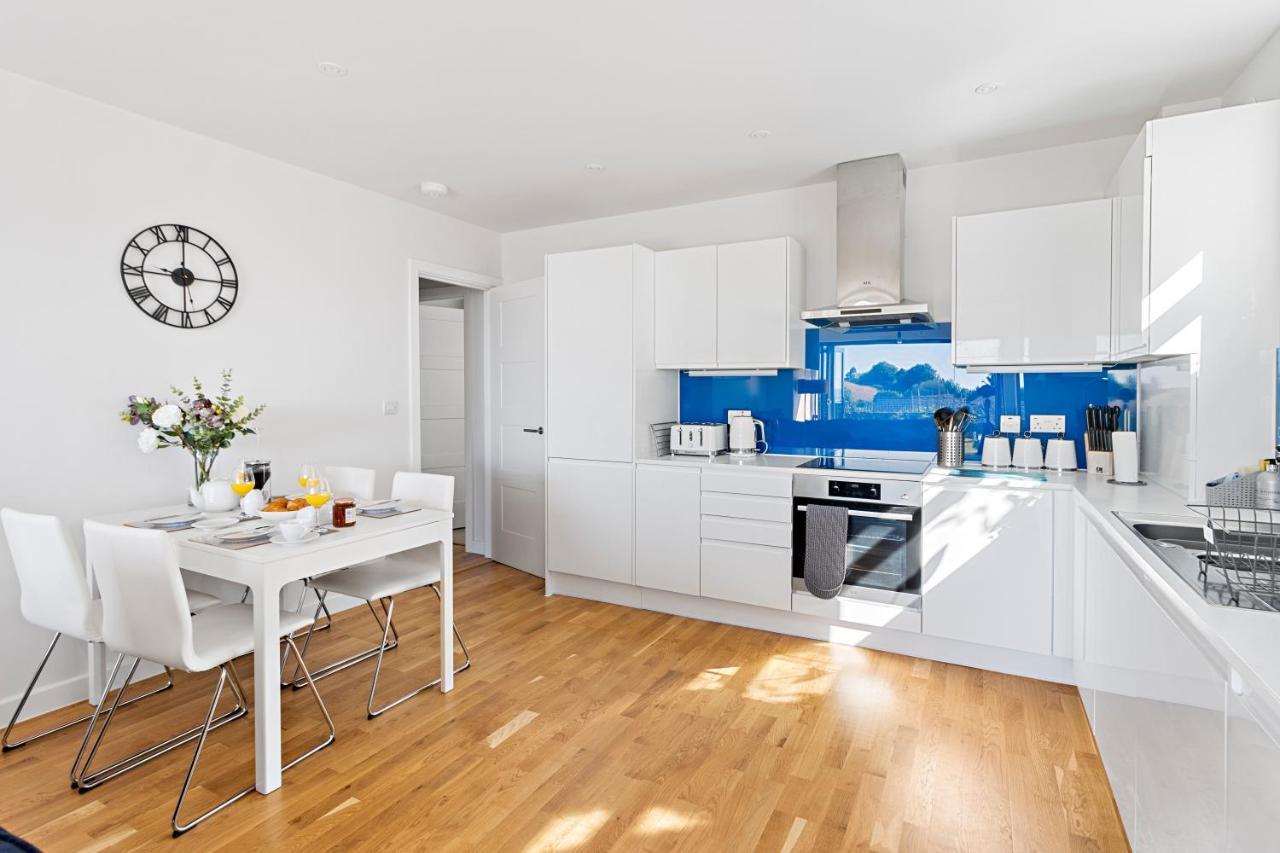 Stunning Coastal Apartment In Maidencombe With Sea Views & Garden Stokeinteignhead Bagian luar foto