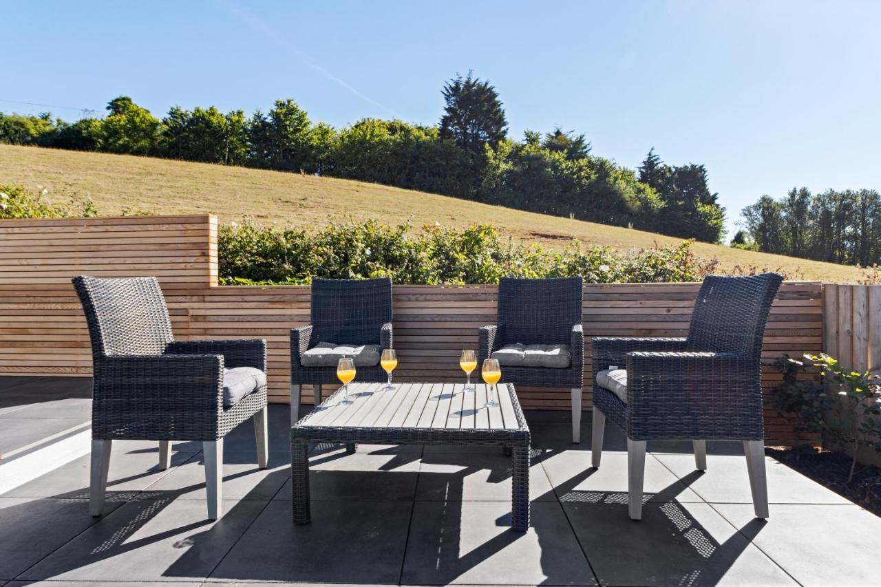 Stunning Coastal Apartment In Maidencombe With Sea Views & Garden Stokeinteignhead Bagian luar foto